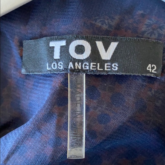 TOV Los Angeles Gathered Maxi Dress - Picture 3 of 3